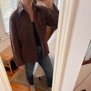 Vintage Levi's Brown Denim Shacket (M)